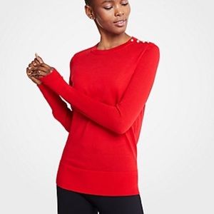 Ann Taylor Red Sweater